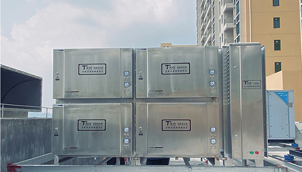 愛(ài)優(yōu)特油煙凈化器組裝